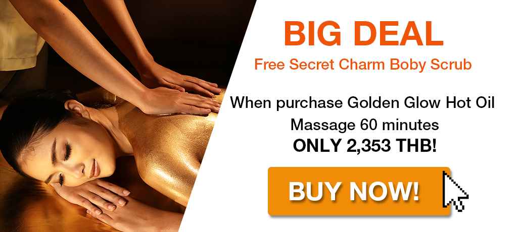 Golden Glow Massage - Free Scrub